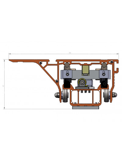 escuadradora de 2600 mm